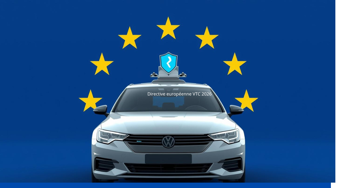 Directive européenne VTC 2026 : Présomption de salariat et crédibilité économique