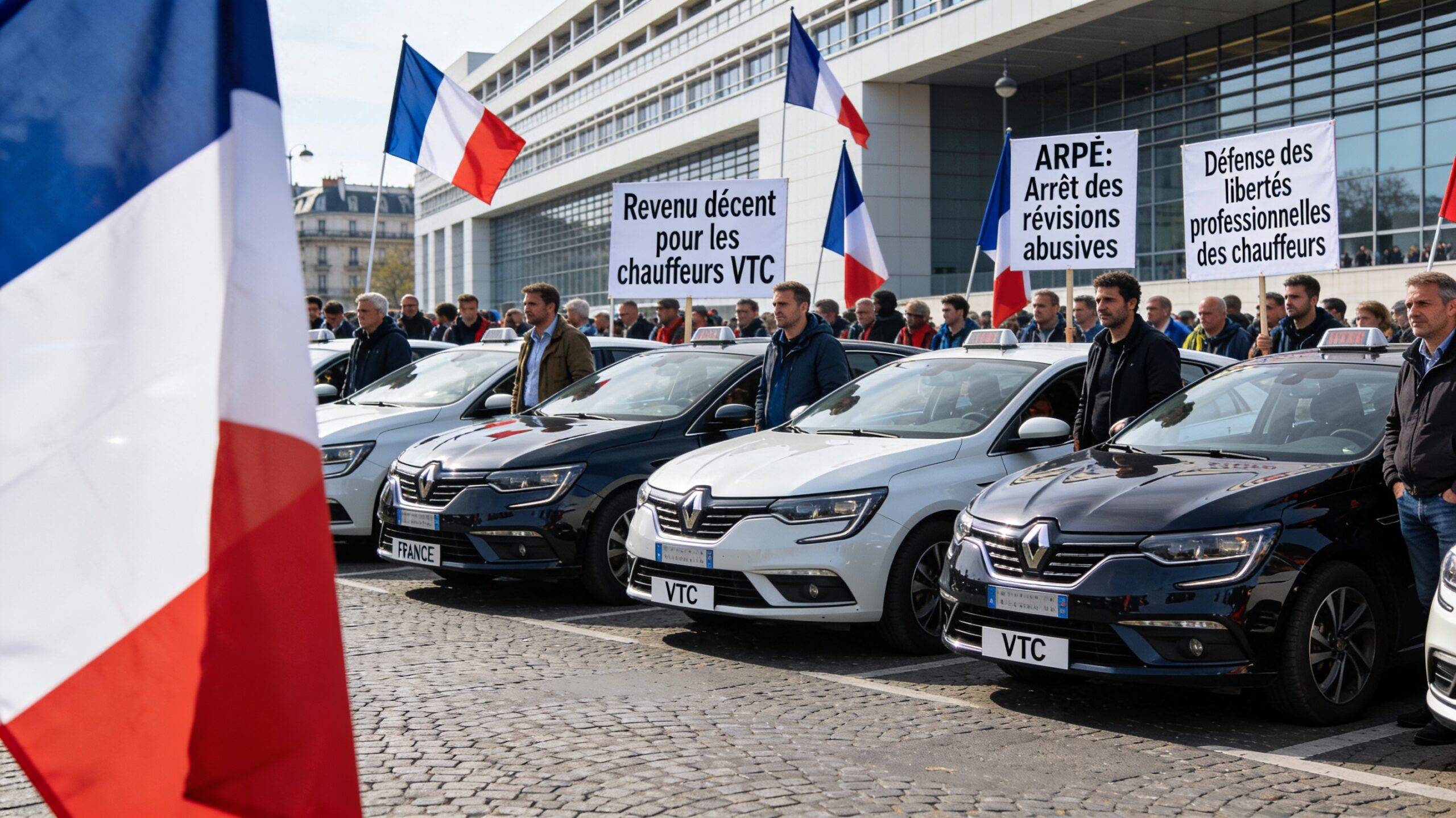 ARPE : négociation VTC, manifestation d&rsquo;un collectif et place des syndicats dans le dialogue social